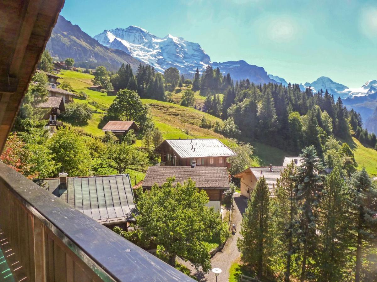 Apartment Eigersonne Wengen Extérieur photo
